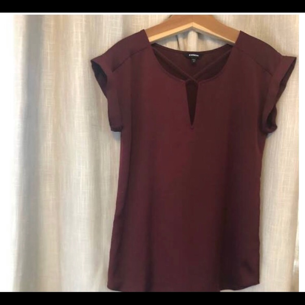 Express Front Cross Gramercy Top